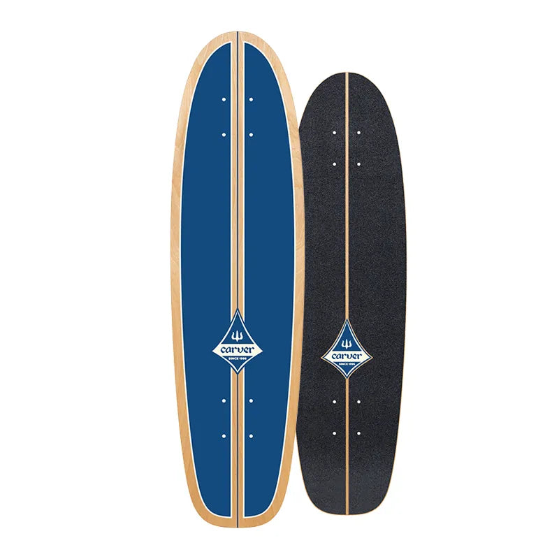 Komplett-Surfskate Carver Surfrider Blue - Deck