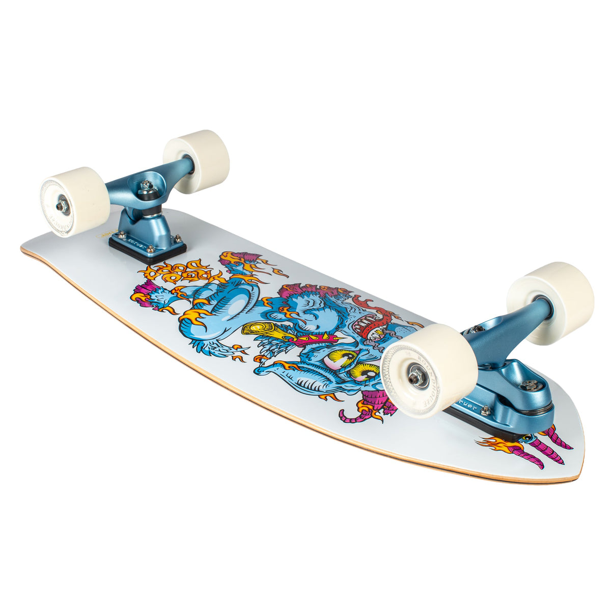 Unterseite des Decks Carver Yago Fire Goat C7