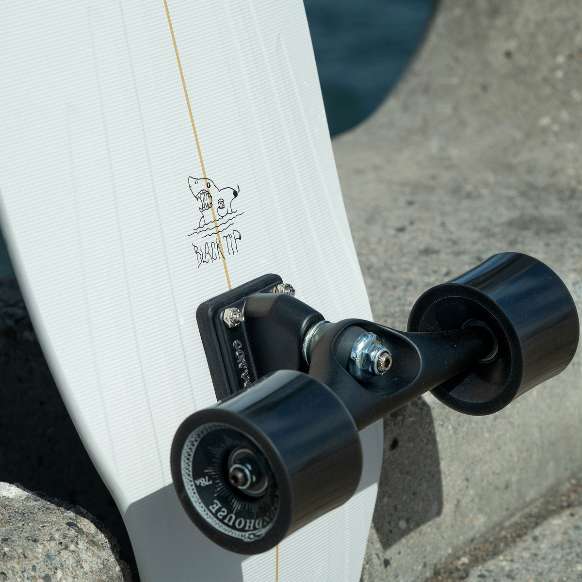 Surfskate complet Surfskate Carver Black Tip