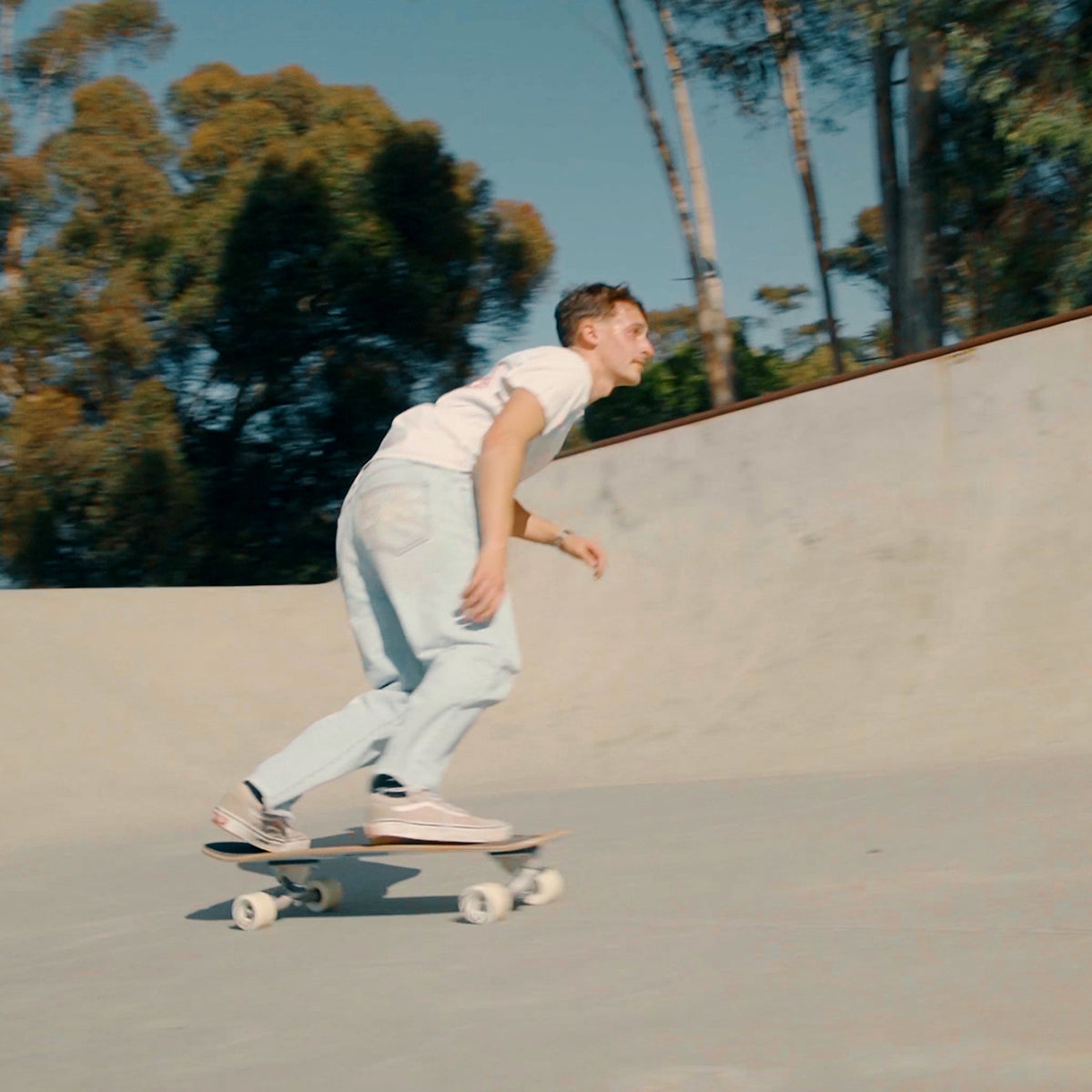 Surfskate complet Surfskate Carver Blue Thunder