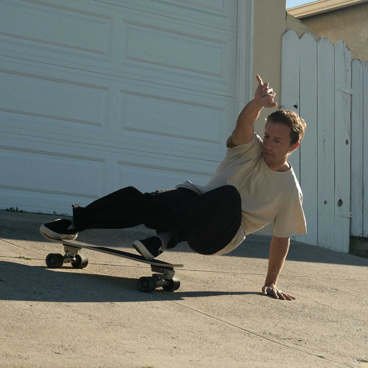 Surfskate complet Surfskate Carver Electric Acid