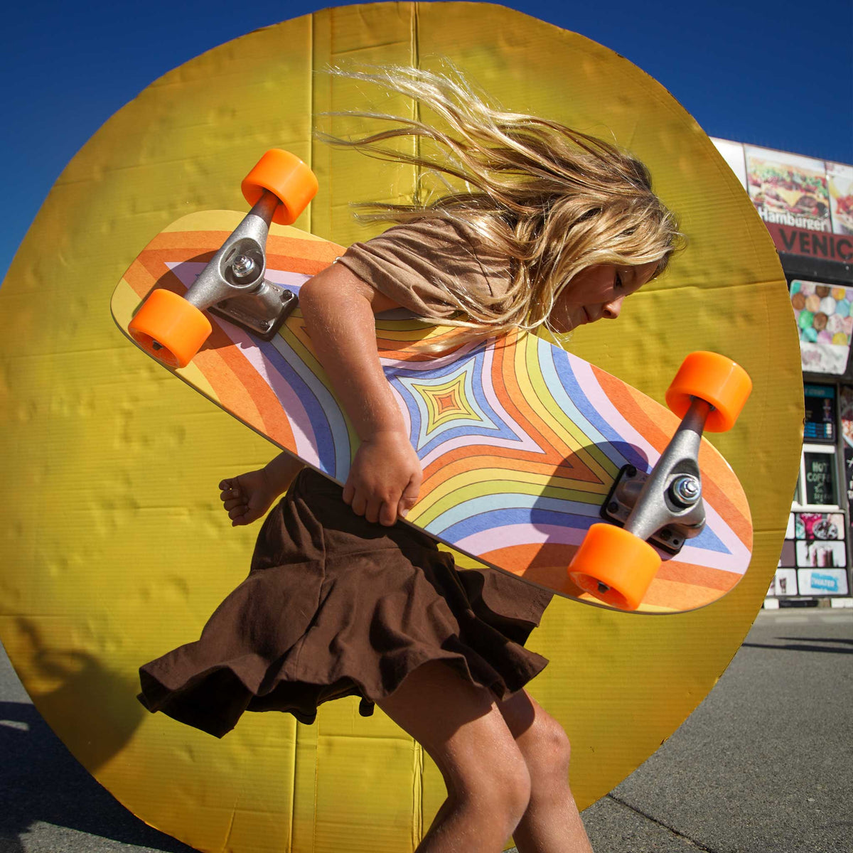 Surfskate complet Surfskate Carver GRLSWIRL Daydream
