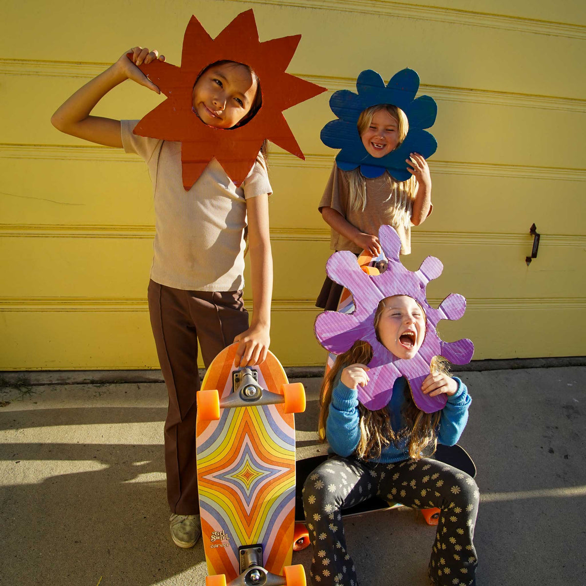 Surfskate complet Surfskate Carver GRLSWIRL Daydream