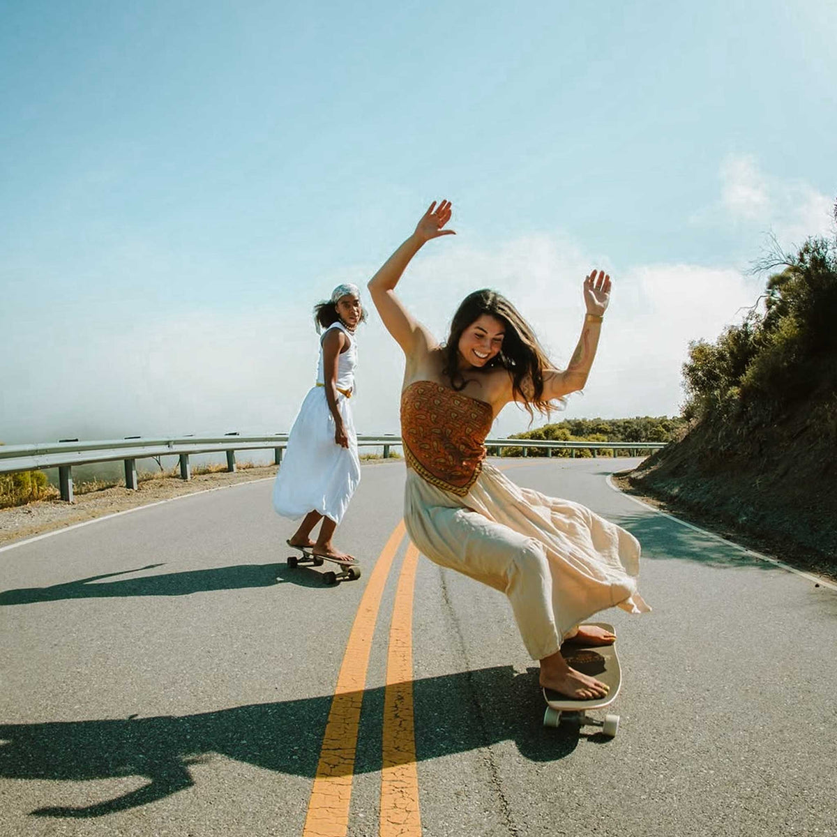Surfskate complet Surfskate Carver GRLSWIRL Sunflower
