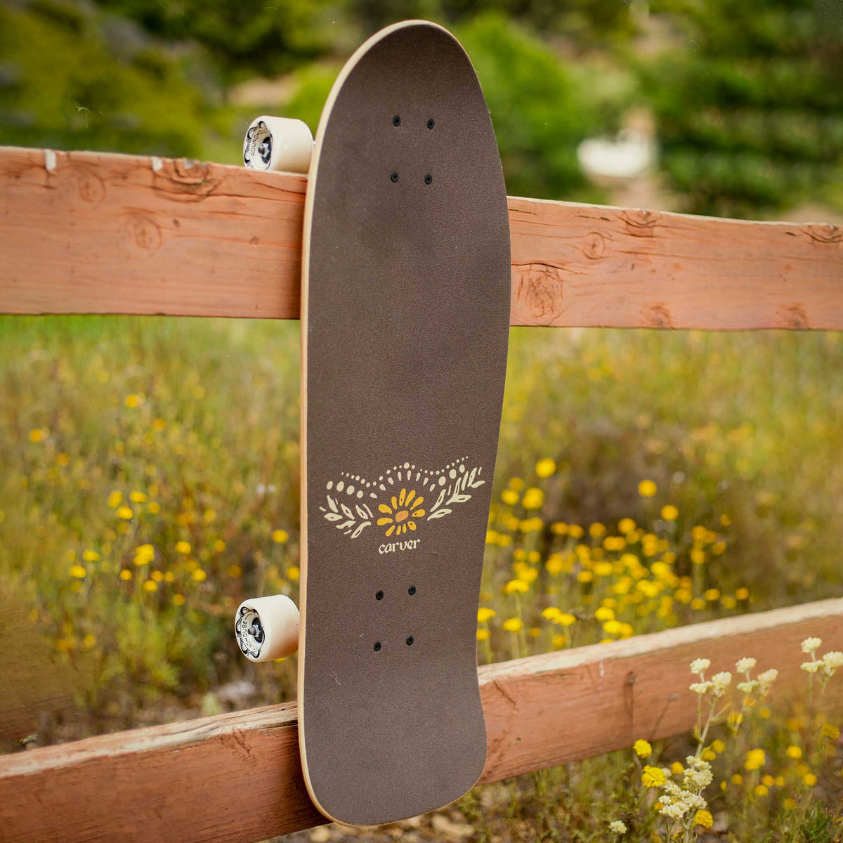 Surfskate complet Surfskate Carver GRLSWIRL Sunflower