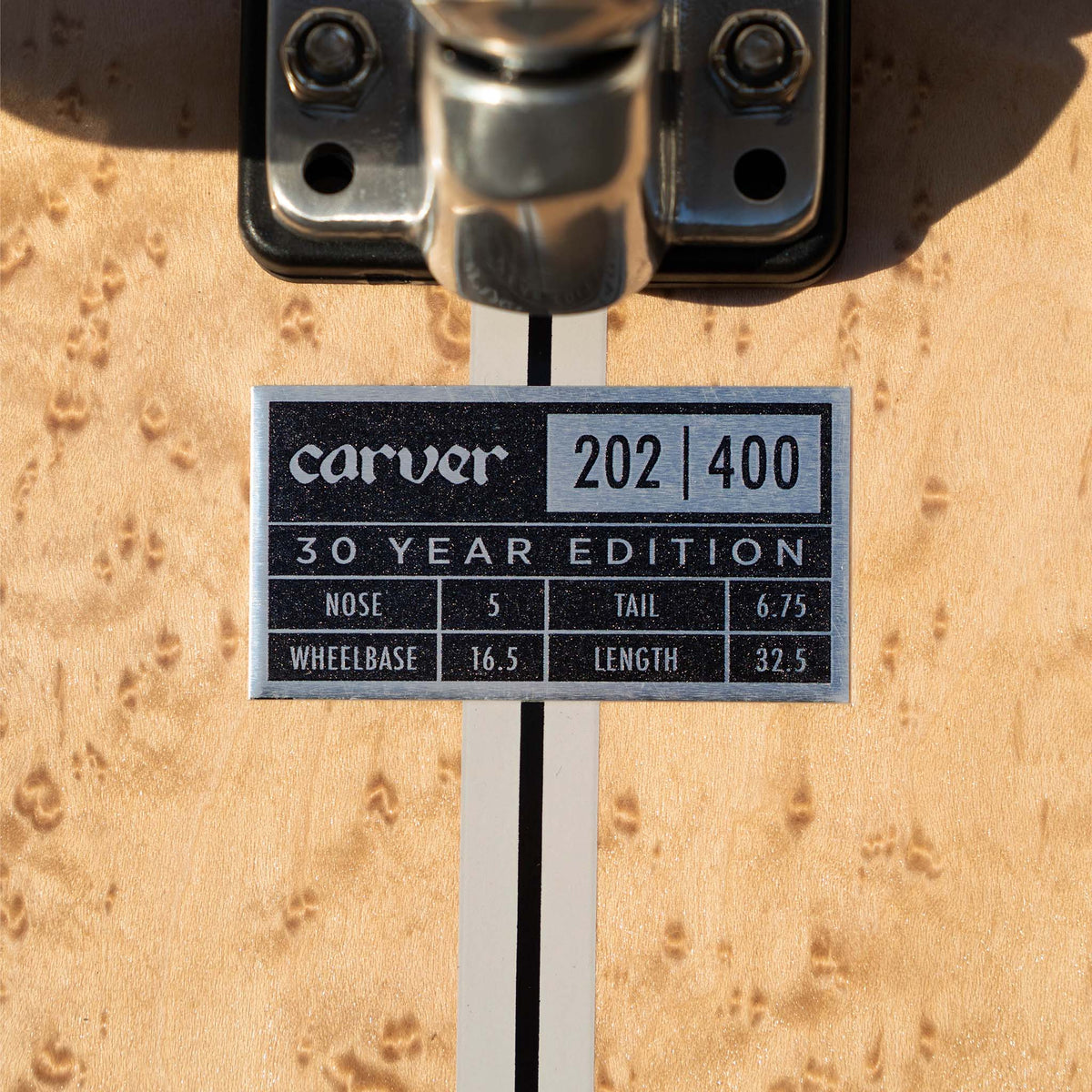 Carver 30 Year Limited Edition — édition limitée numérotée