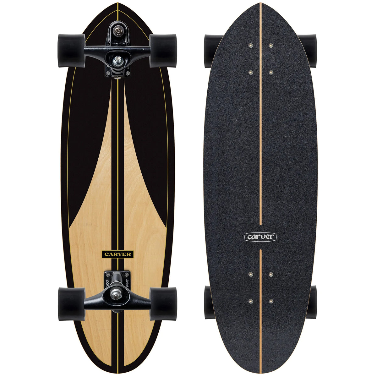 Komplett-Surfskate Carver Black Label - C7