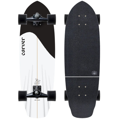 Komplett-Surfskate Carver Black Tip V2 - CX