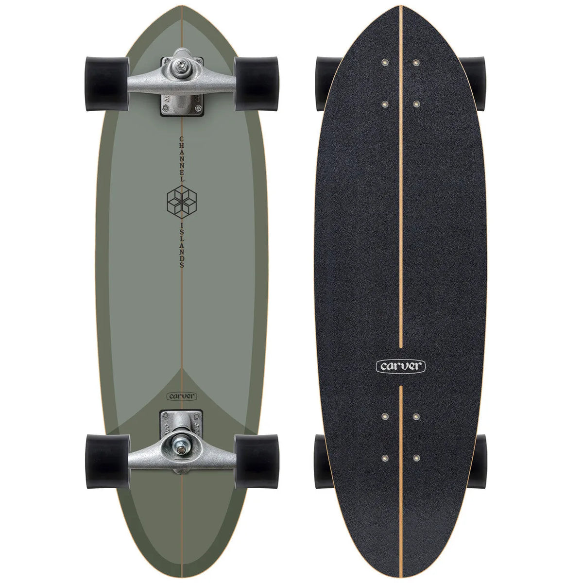 Komplett-Surfskate Carver CI Mid Sage - CX