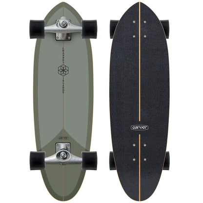 Komplett-Surfskate Carver CI Mid Sage - CX