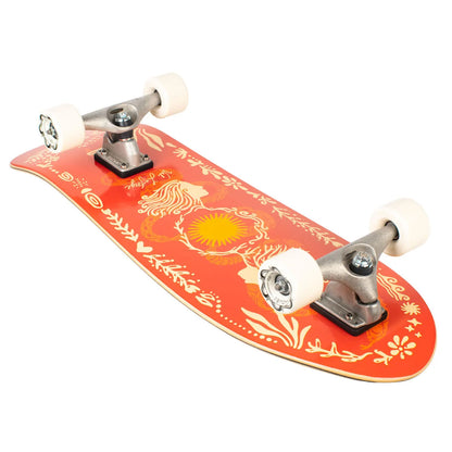 Complete surfskate Carver GRLSWIRL Val Laforge Sunflower
