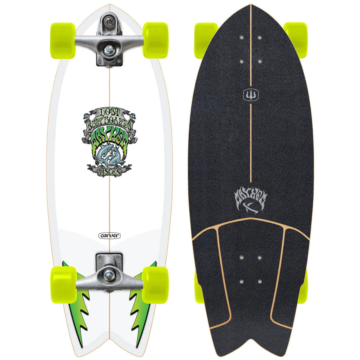 Komplett-Surfskate Carver LOST Pisces - C7
