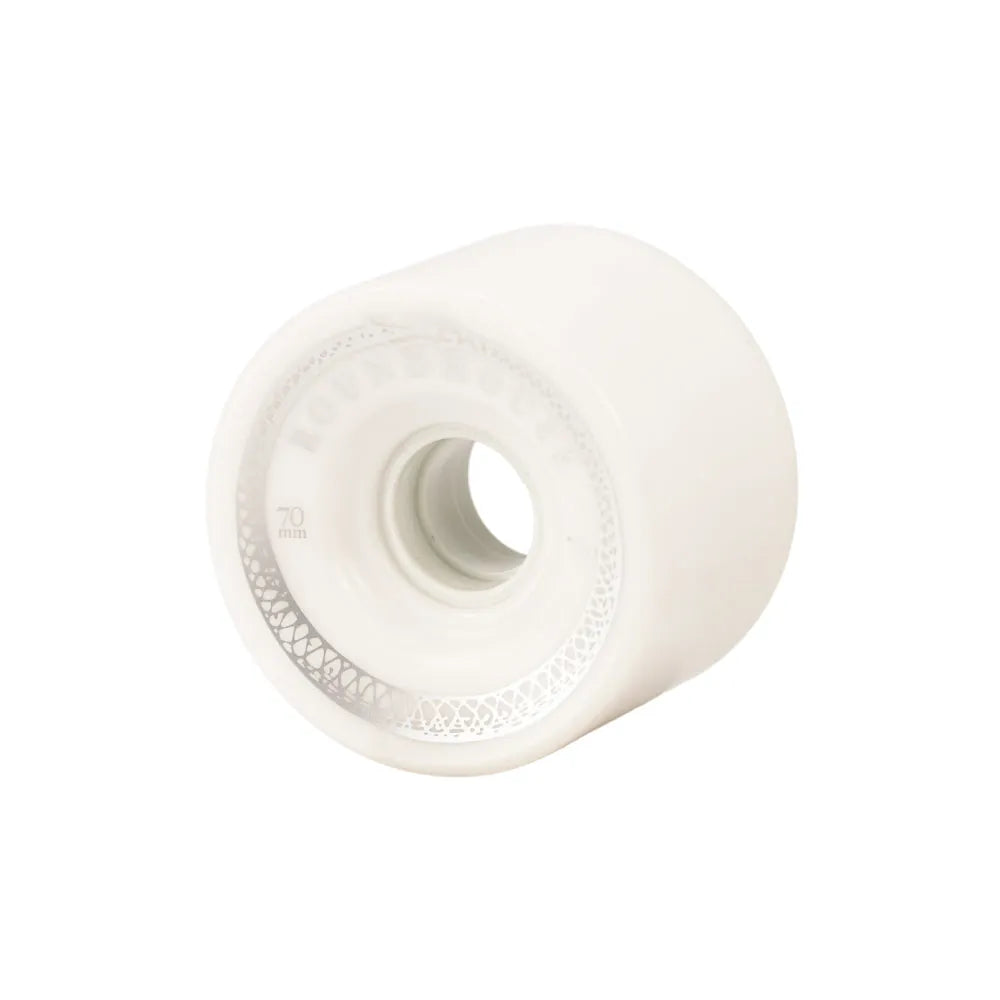 Surfskate-Rollen Carver Roundhouse Mag Wheels 70 mm 78A - Shell White