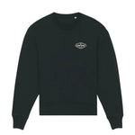 Carver Sweat Shirt Crewneck 90's Logo Black