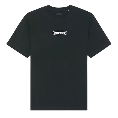 T-Shirt Carver Logo Black - M