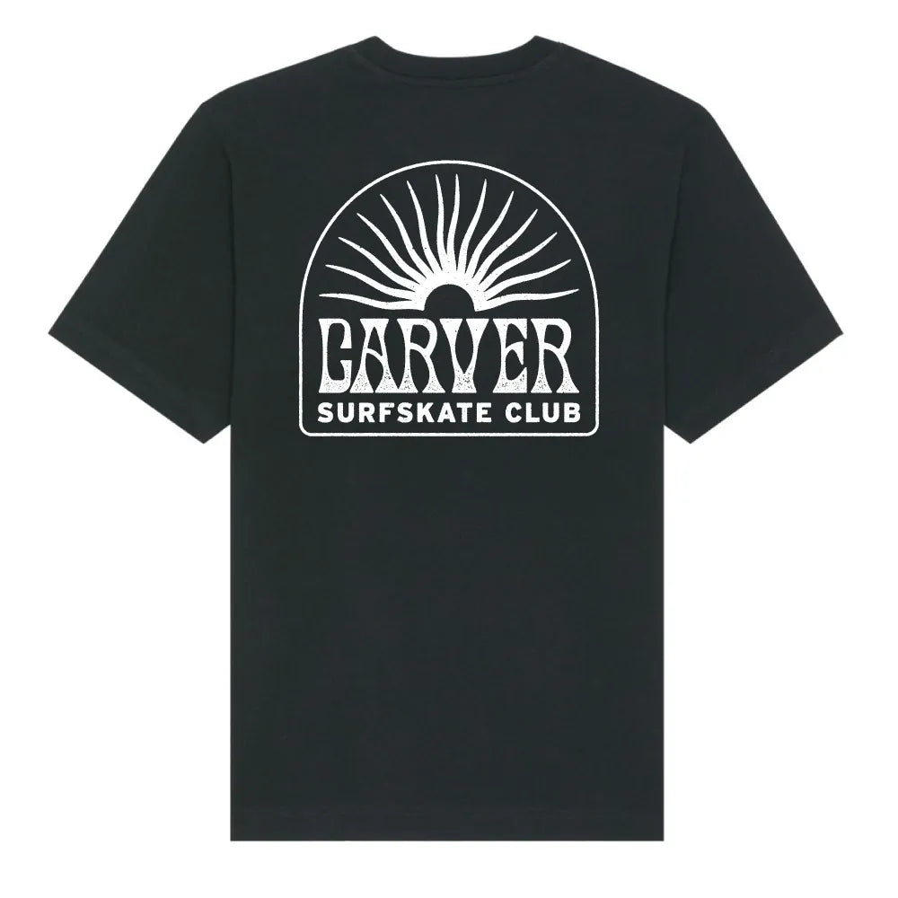 T-Shirt Carver Rising Sun Black - M