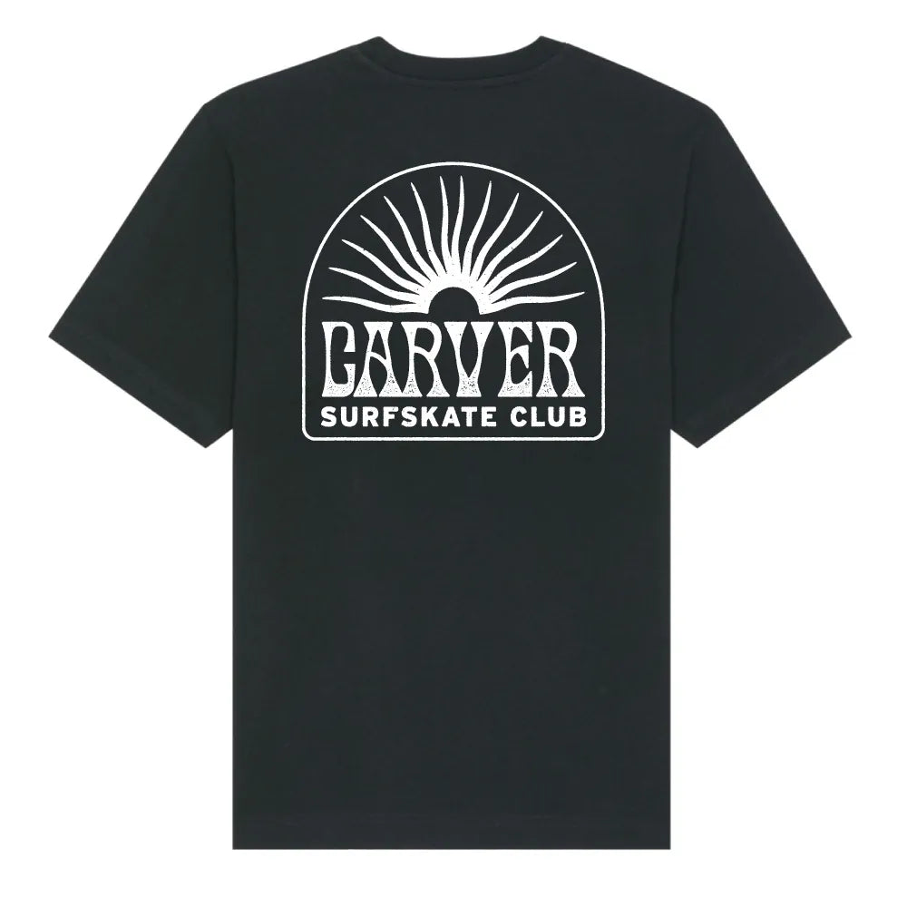 T-Shirt Carver Rising Sun Black - M