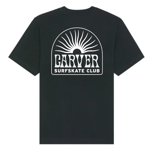 T-Shirt Carver Rising Sun Black - S