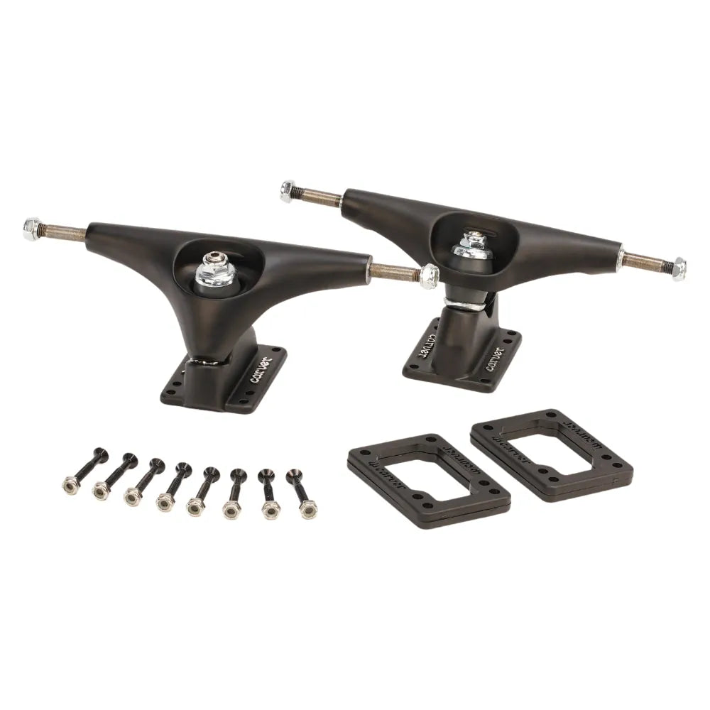 Truck da surfskate Carver Trucks CX 6.5" - Coal Satin