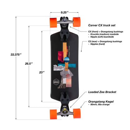 Loaded Surfskate Fathom