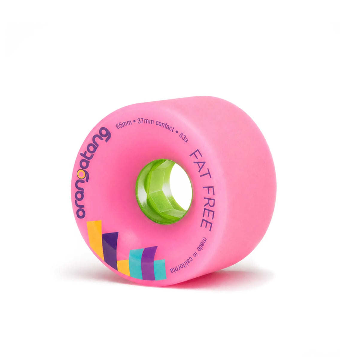 Surfskate-Rollen Orangatang Fat Free - Pink