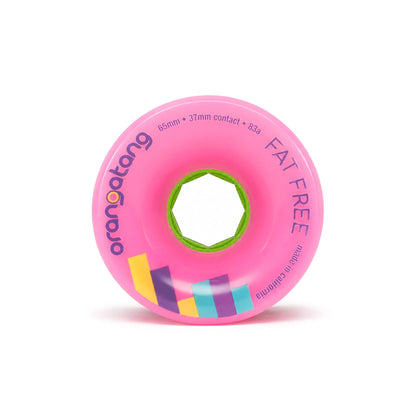 Surfskate-Rollen Orangatang Fat Free - Pink