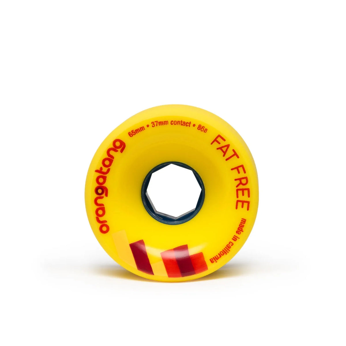 Surfskate-Rollen Orangatang Fat Free - Yellow