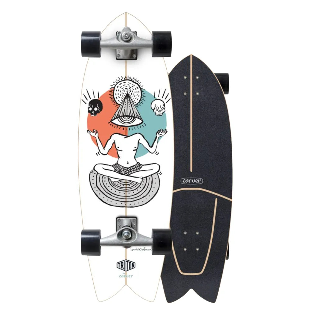 Surfskate-Achse Triton Surfskate TRITON RAW 29.25 EQUILIBRIUM - CX Trucks