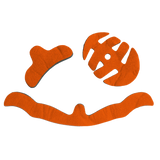 Helmpolster-Set TSG Adult Helmet Pad Kit DC Orange