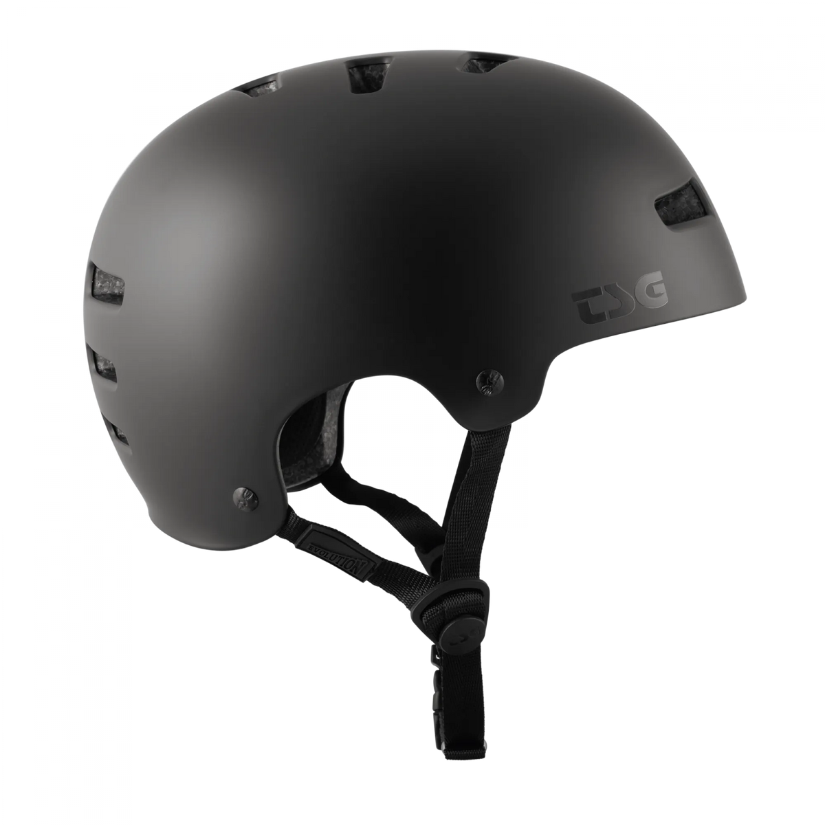 Skatehelm TSG Evolution Solid Color - Satin Black