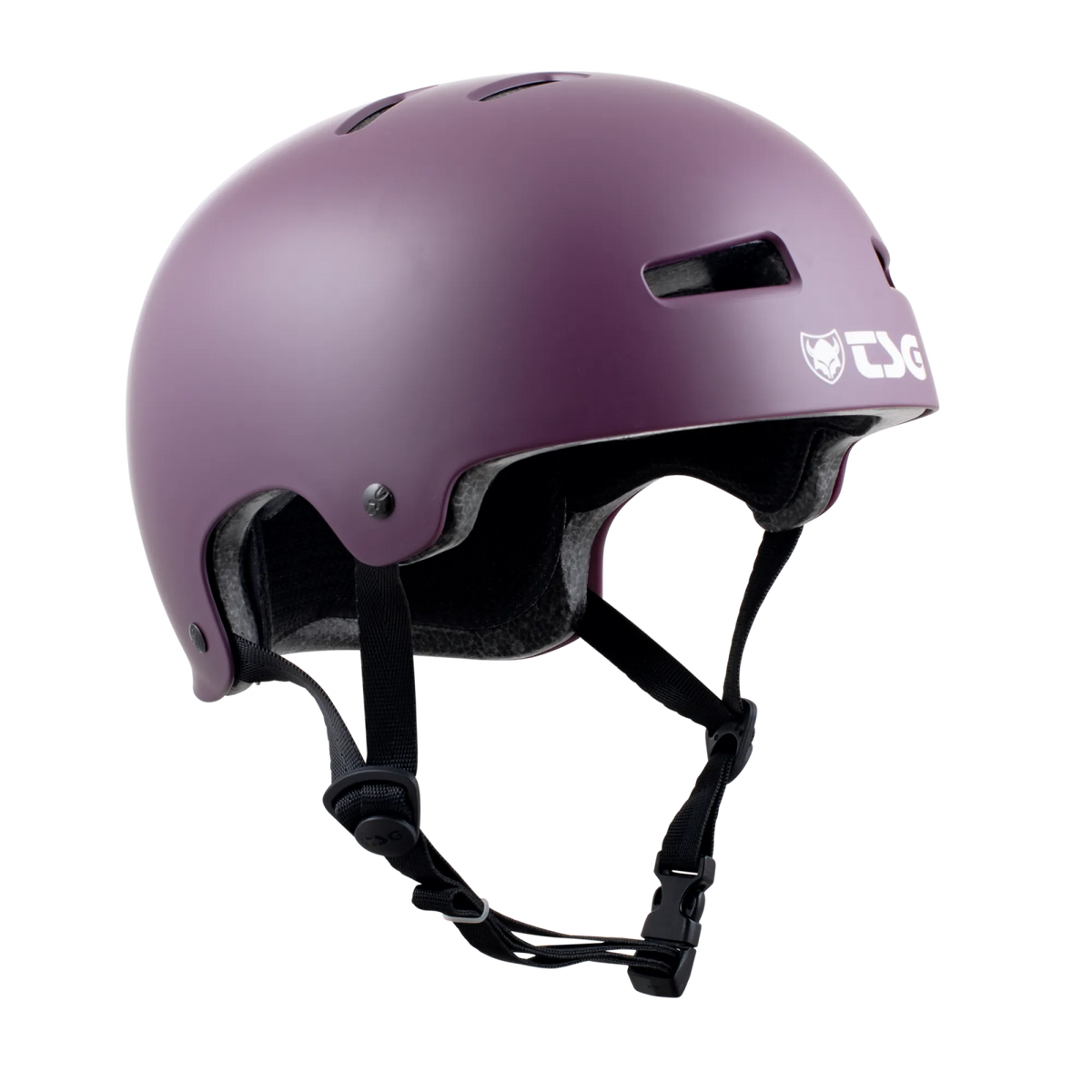 Skatehelm TSG Evolution Solid Color - Satin Grape Royal