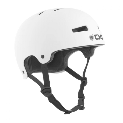 Skatehelm TSG Evolution Solid Color - Satin White