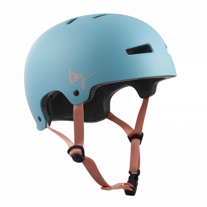 Skatehelm TSG Evolution WMN Solid Color - Satin Porcelain Blue