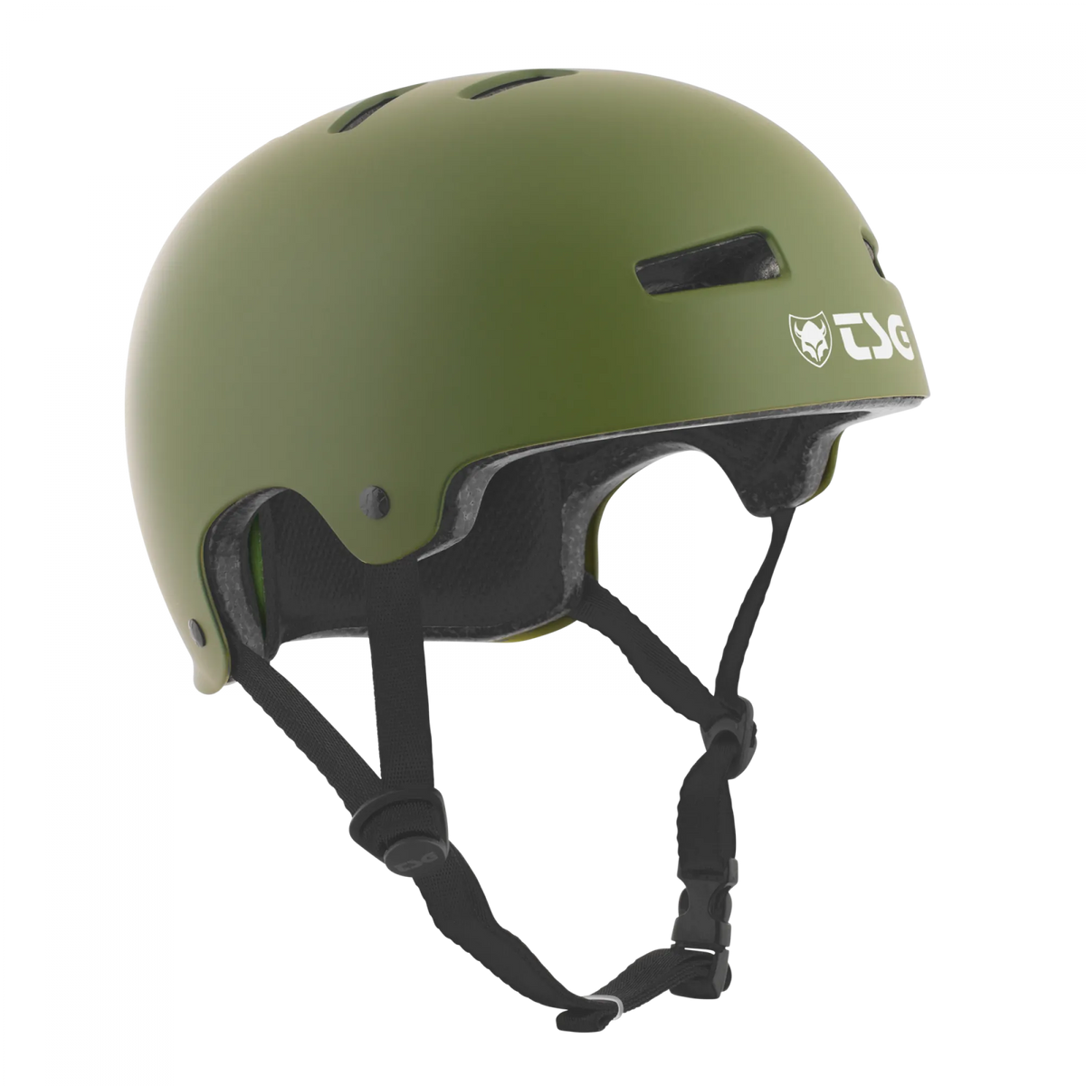 Skatehelm TSG Evolution Youth Solid Color - Satin Olive