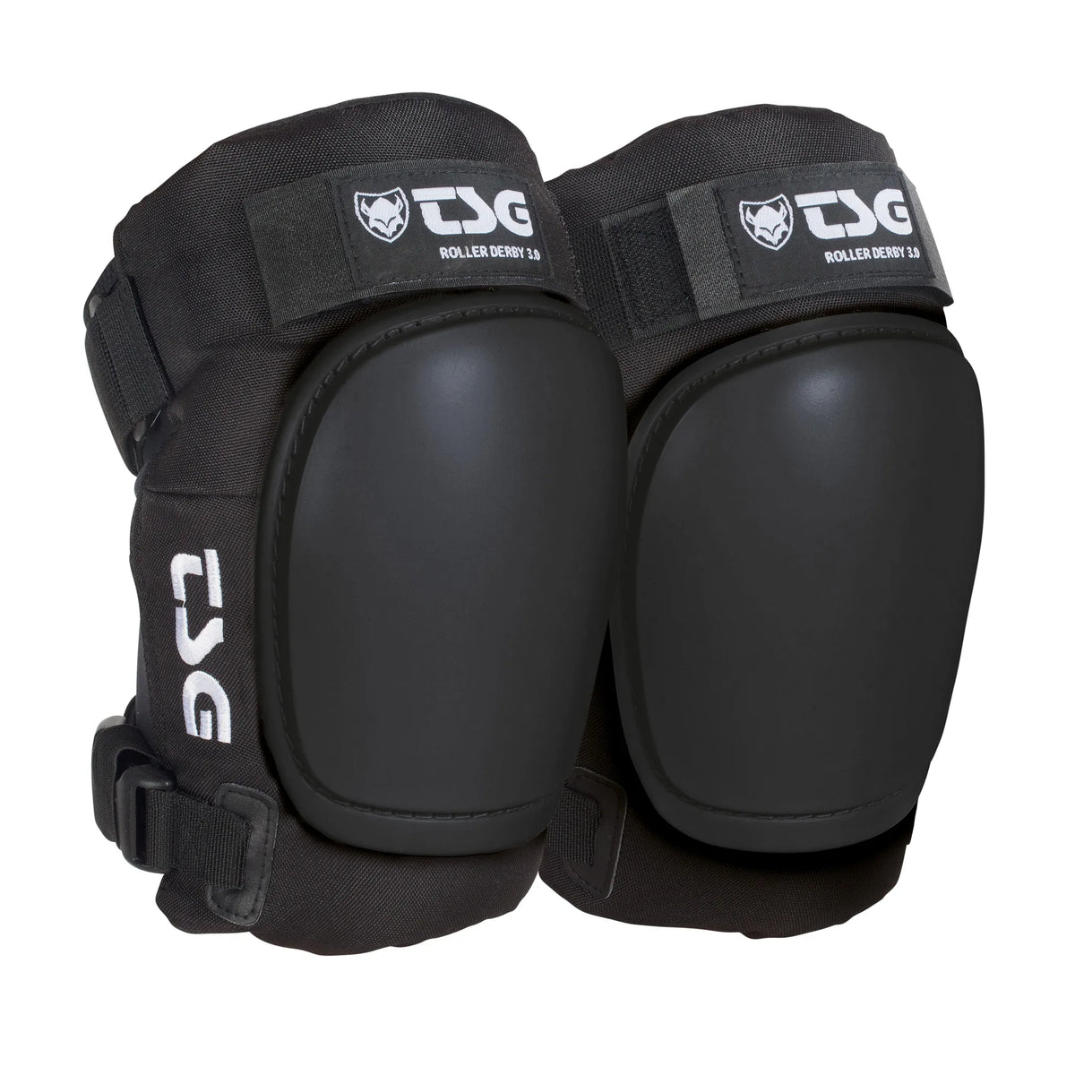 Knieschoner TSG Knee Pads Roller Derby 3.0 Dark Black - S