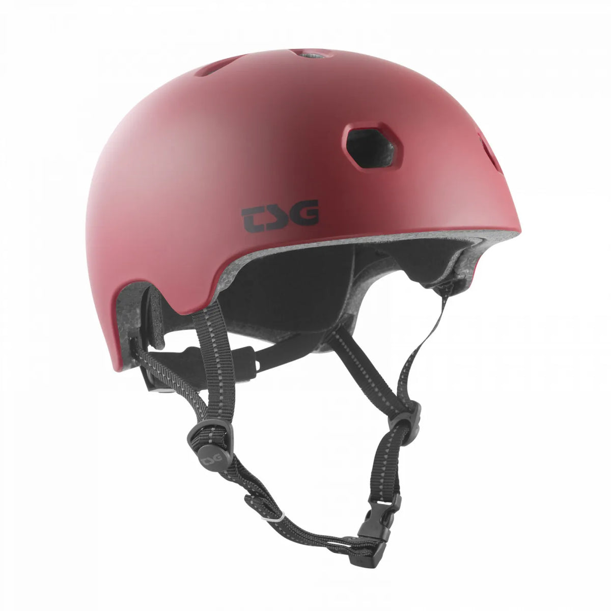 Skatehelm TSG Meta Solid Color - Satin Oxblood