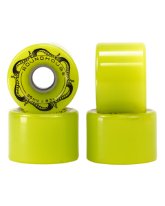  Ruote ROUNDHOUSE SLICK Green Glo 65mm/83A