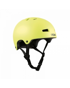 TSG HELMET NIPPER MINI SOLID COLOR JXXS/XS SATIN ACID YELLOW
