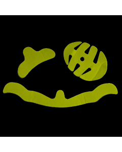 Protections Tsg Adult Helmet Pad Kit Dc Neon M (Neon)