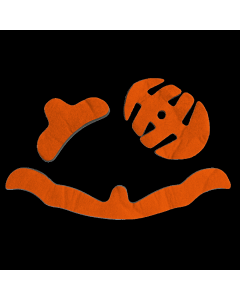 Pad Kit Tsg Adult Helmet Pad Kit Dc Orange S (Orange)