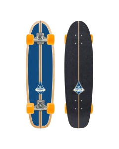 Surfskate Surfrider Blue 29'' - C5 Trucks