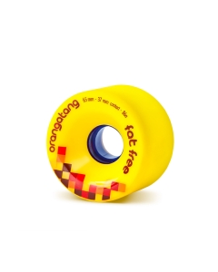 Ruedas ORANGATANG Fat Free Yellow 65MM/86A (x4)