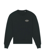 Sweat Shirt Crewneck 90's Logo Black M