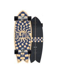 Surfskate Carver Swirlcheck 29.25" Raw CX