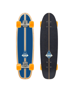 Surfskate Surfrider Blue 29'' - C5 Trucks