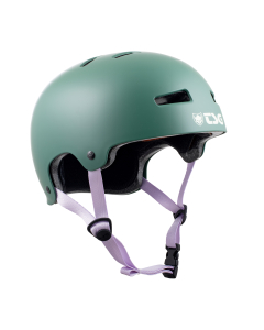 Védelem TSG HELMET EVOLUTION SOLID COLOR SATIN GREEN - L/XL