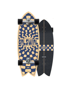 Surfskate Carver Swirlcheck 29.25" Raw CX