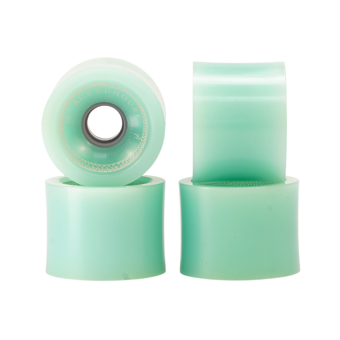 Carver WHEELS ROUNDHOUSE CONCAVE GLASS GREEN 69MM/78A