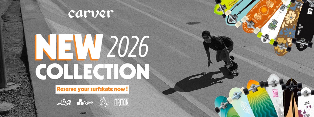 Carver 2026 collection - Surfskate