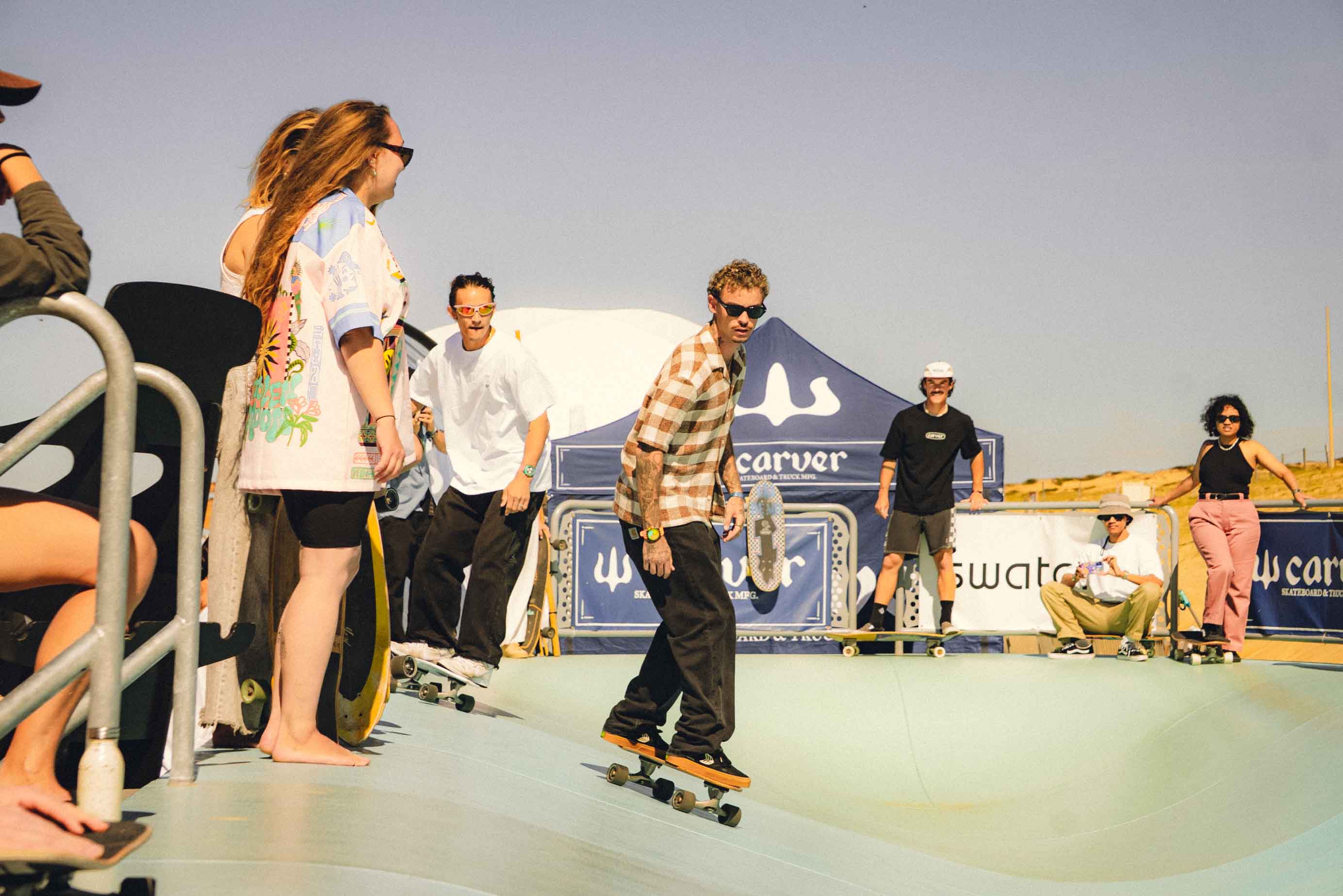 Gustavo Ribeiro sur la rampe Carver